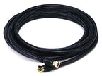 Monoprice 103103032032 RG6 Quad Shield Coaxial Cable 12ft