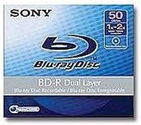 Sony BNR50AHE Blu-Ray 50GB Recordable Dual Layer Disc