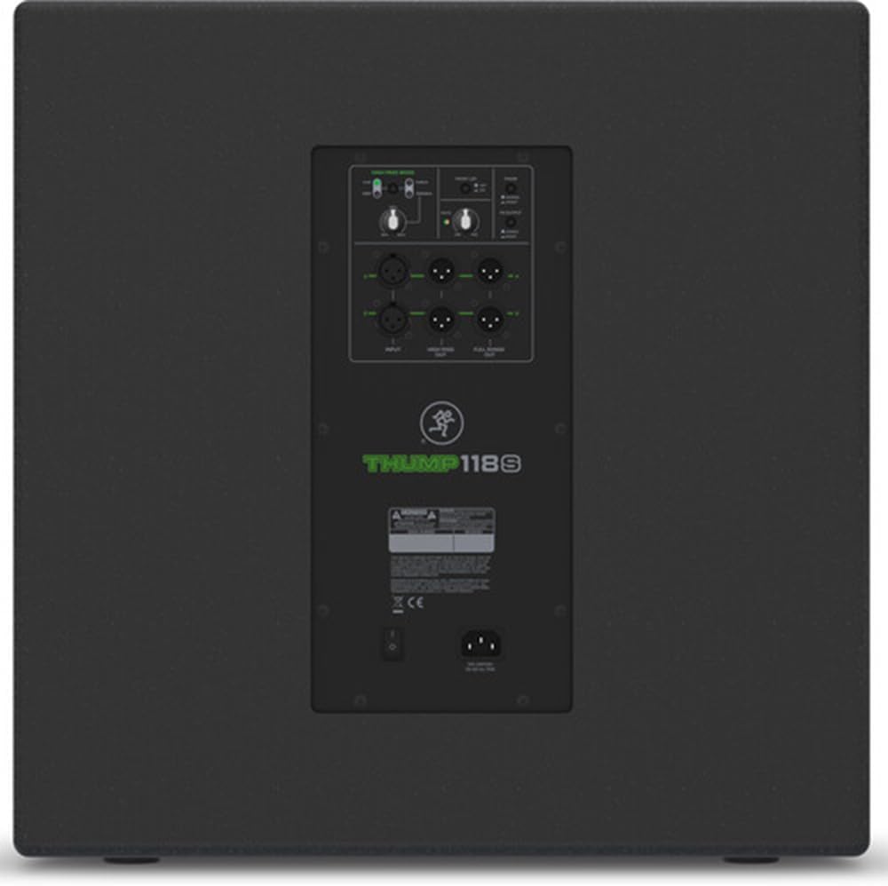 Mackie Thump118S 1400W 18" Powered Subwoofer Bundle