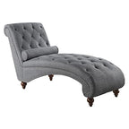 Lexicon S181162GY Lambart Gray Chaise Lounge