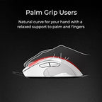 BenQ EC2-SEWH Zowie EC2 Special Edition White Ergonomic Gaming Mouse