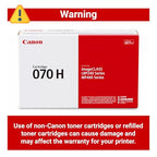 Canon 070 Black Toner Cartridge High Capacity