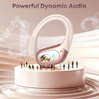 sajawass Bluetooth 5.4 Wireless Earbuds with Ear Hooks