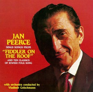Vanguard Jan Peerce Fiddler On The Roof Jewish Songs