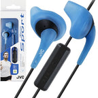 JVC HAENR15A Gumy Sport Earbuds with Mic