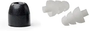 Shure EABKF1-10S Foam Sleeves & EATFL1-6 Triple Flange Set — main product image