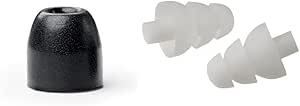 Shure EABKF1-10S & EATFL1-6 Earphone Sleeves Bundle