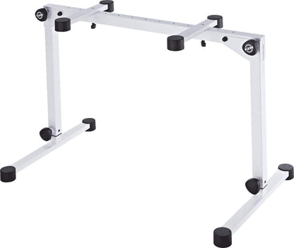 K&M 18820.019.76 Omega Pro White Keyboard Table Stand