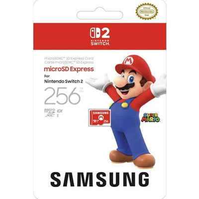 Samsung microSD Express 256GB Card for Nintendo Switch 2