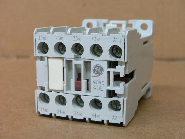 GE Mcrc040at Industrial Control Relay 24V — main product image