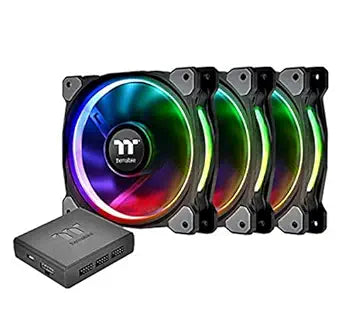 Thermaltake CL-F056-PL14SW-A Riing Plus 14 RGB Fan 3-Pack — main product image