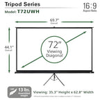 Elite Screens T92UWH Tripod 92