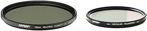Tiffen 72mm Neutral Density & Circular Polarizer Filter Kit
