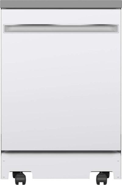 GE GPT225SGLWW 24" Portable Dishwasher - White