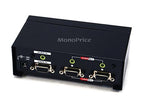 Monoprice 104077 2-Way SVGA VGA Splitter Audio