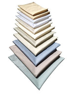 Atlas Kitchen Pastel Brown Cotton Dinner Napkins - Set of 8