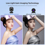 FABULETTA 4K USB Webcam with Sliding Privacy Cover