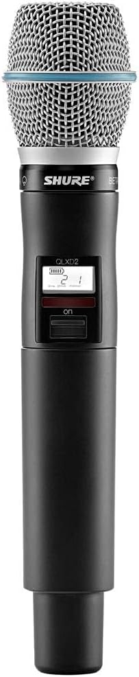 Shure QLXD24/B87A-X52 QLXD Handheld Wireless Supercardioid Microphone System