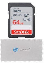 SanDisk SDSDUNR-064G-GN6IN 64GB Ultra SD Card EOS M200 Bundle