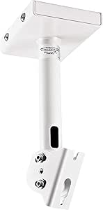 K&M 24496-000-57 White Speaker Ceiling Mount — main product image