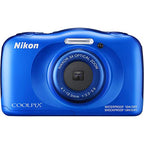 Nikon CRTNKCPW100BLRB COOLPIX W100 Waterproof Camera (Renewed)