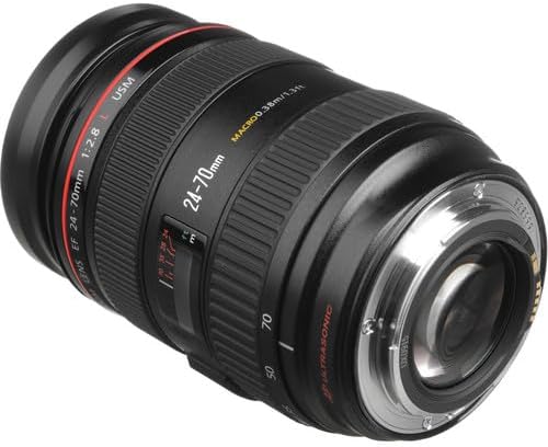 Canon 8014A002 EF 24-70mm f/2.8L USM Zoom Lens Renewed