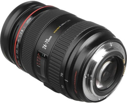 Canon 8014A002 EF 24-70mm f/2.8L USM Zoom Lens Renewed