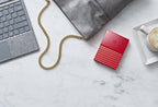 Western Digital WDBYFT0040BRD-WESN 4TB Red My Passport Portable HDD