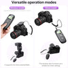 Hanpusen Rechargeable Wireless Timer Remote for Canon EOS