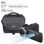 Sony PJ350 Camcorder with Projector Full HD Bundle