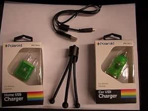 Polaroid PPC5011-3 USB Car AC Adapter Charger