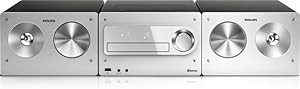 Philips BTM5000/12 Mini HiFi System Bluetooth USB CD MP3 FM