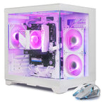 HOENGAGER Ryzen 5 5600GT Prebuilt Gaming Desktop with ARGB Fans