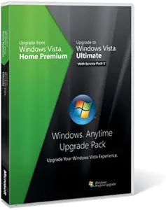 Microsoft Windows Vista Anytime Upgrade Home Premium to Ultimate (Old Version)
