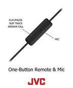 JVC HAEBR80B Black Sports Clip Headphones