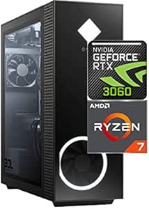 HP OMEN 30L Ryzen 7 RTX 3060 Gaming Desktop PC — main product image