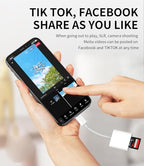 HOYULLI 2-in-1 SD & microSD Card Reader for Lightning iPhone