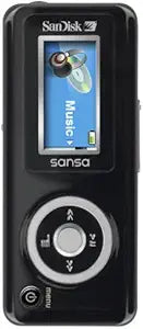 SanDisk SDMX5-1024-A18 Sansa c140 1GB MP3 Player Black — main product image
