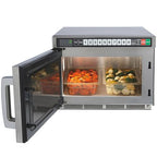 Sharp R-CD1800M Commercial Microwave Oven - Silver