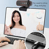 Xiuganpo Full HD 1080p Webcam with Privacy Shutter and Autofocus