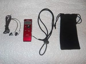 Sony ICD-UX71RED Digital Voice Recorder 1GB