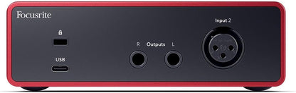 Focusrite Scarlett Solo 4th Gen USB Audio Interface Bundle