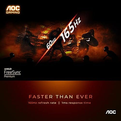 AOC CQ32G2S 32" 165Hz Curved QHD Gaming Monitor