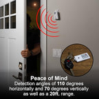 GE 51207 Personal Security Motion Sensor Alarm Remote
