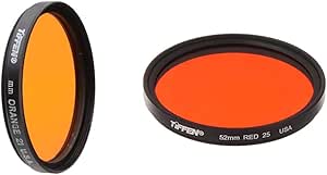 Tiffen 21 & 25 52mm Orange and Red Filter Kit