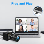 Hotpet 16MP USB Camera with Manual Varifocus Lens