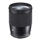 Sigma 16mm f/1.4 DC DN Contemporary Canon EF-M Lens Bundle