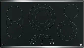 GE PP9036SJSS 36-Inch Electric Cooktop 5 Radiant Elements — main product image