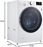 LG WM3600HWA 4.5 Cu. Ft. Smart wi-fi Front Load Washer