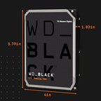 Western Digital WD4006FZBX-SPCAJA0 4TB WD Black Gaming HDD